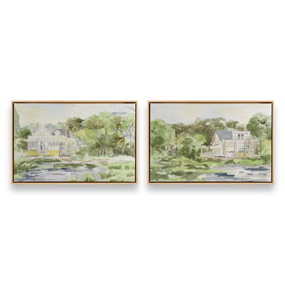[Color:American Maple], Picture of art in a American Maple frame