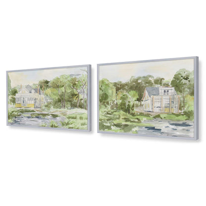 [Color:Polished Chrome], Picture of art in a Polished Chrome frame at an angle