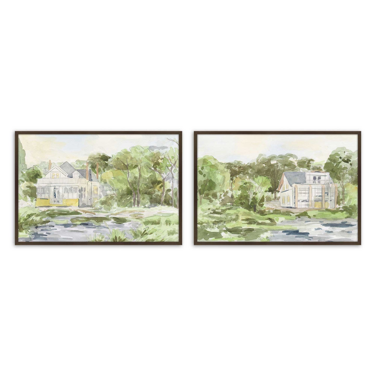 [Color:Belvinder Brown], Picture of art in a Belvinder Brown frame