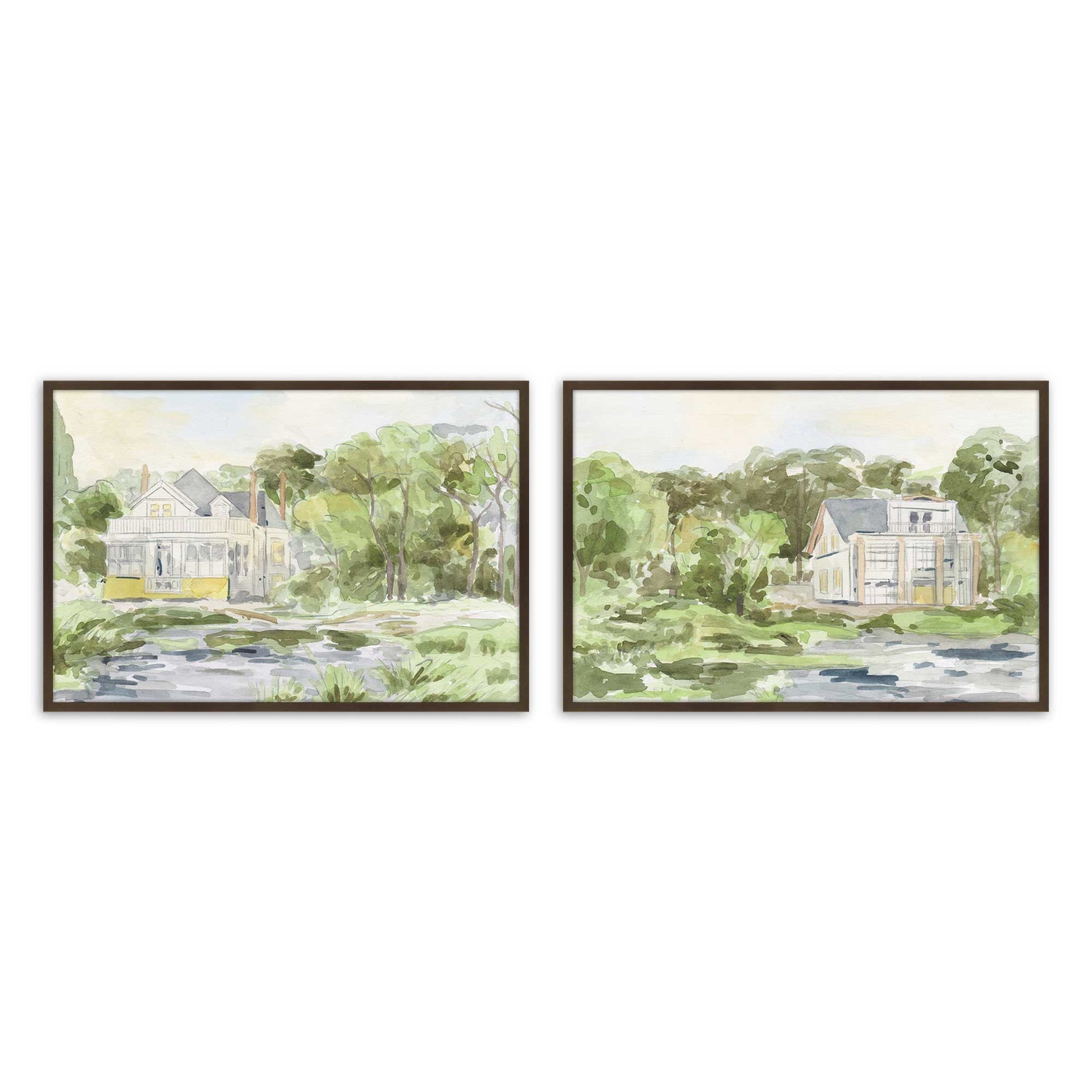 [Color:Belvinder Brown], Picture of art in a Belvinder Brown frame