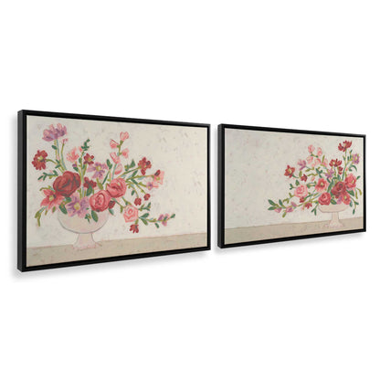 [Color:Satin Black], Picture of art in a Satin Black frame at an angle
