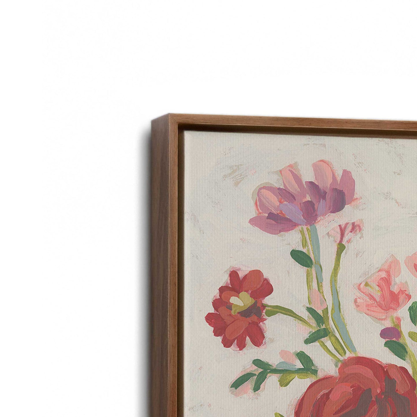 [Color:Walnut], Picture of the corner of the art