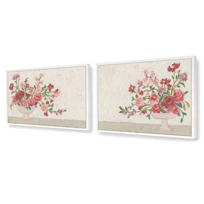 [Color:Opaque White], Picture of art in a Opaque White frame at an angle