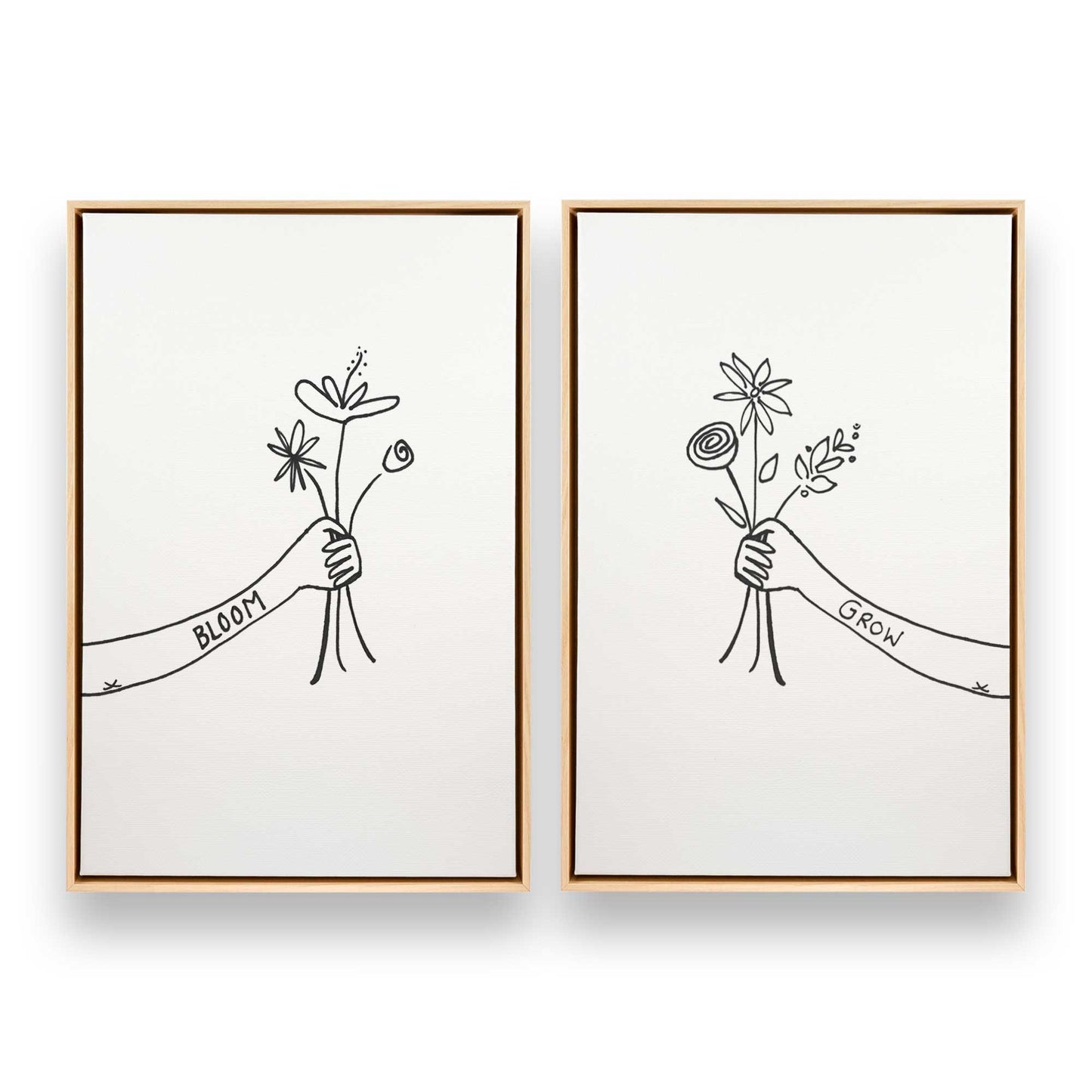 [Color:American Maple], Picture of art in a American Maple frame