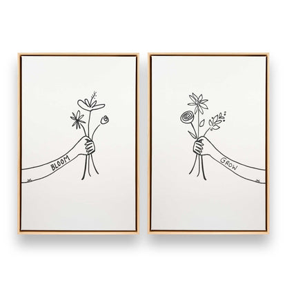 [Color:American Maple], Picture of art in a American Maple frame