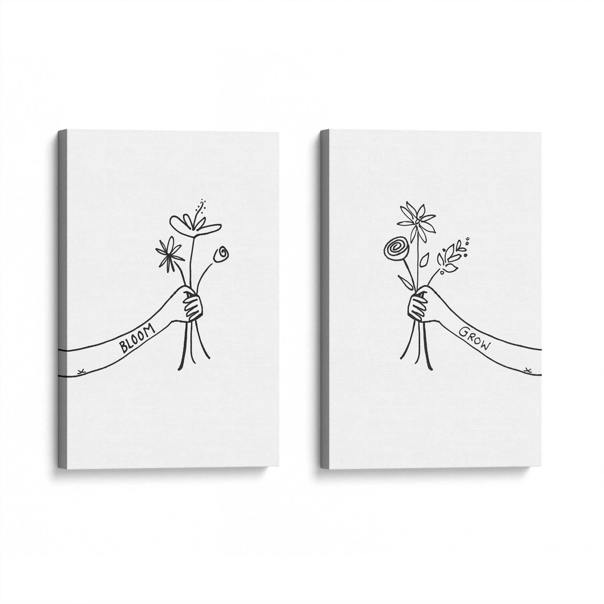 [Color:Stretched Canvas], Picture of art at an angle