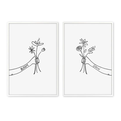 [Color:Opaque White], Picture of art in a Opaque White frame