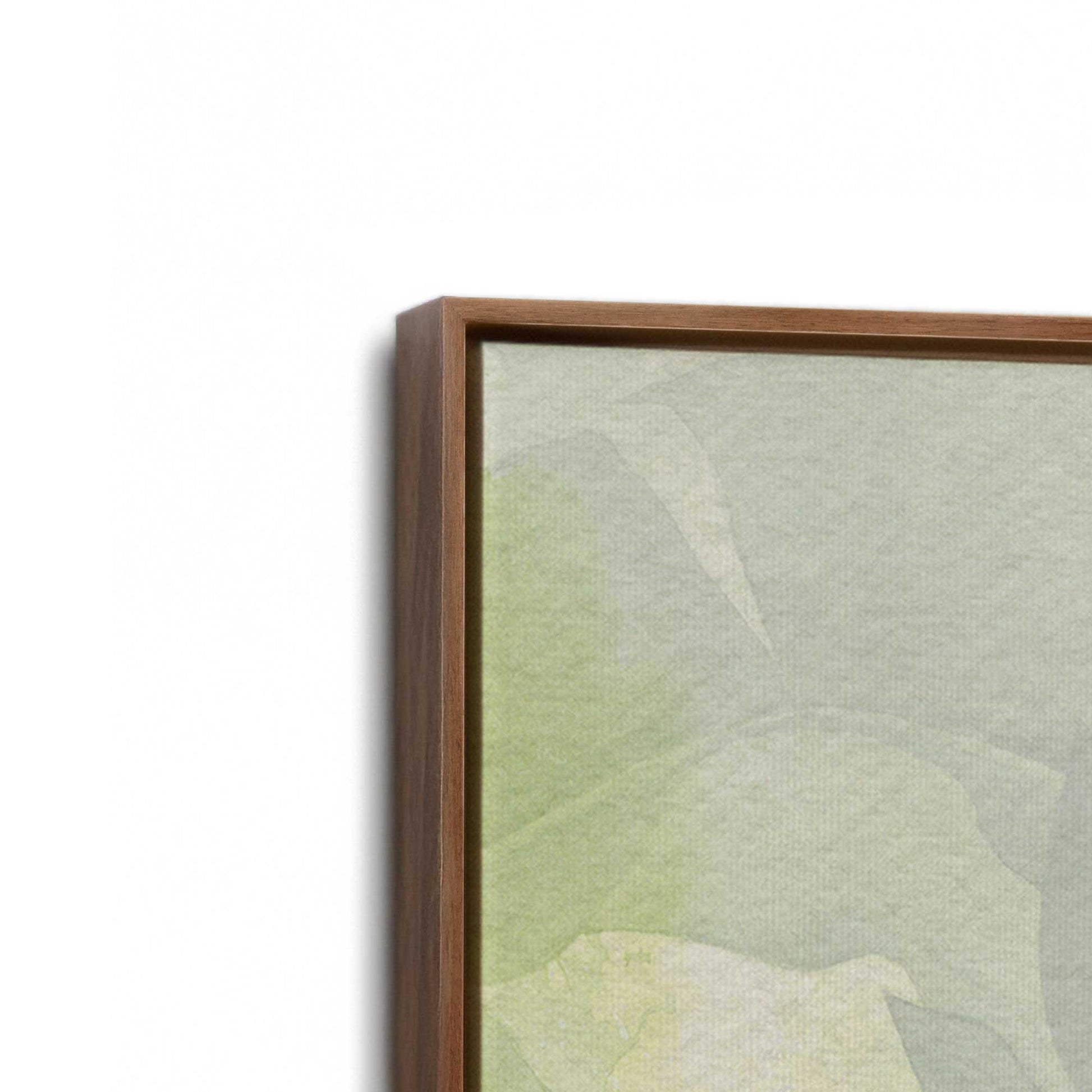 [Color:Walnut], Picture of the corner of the art