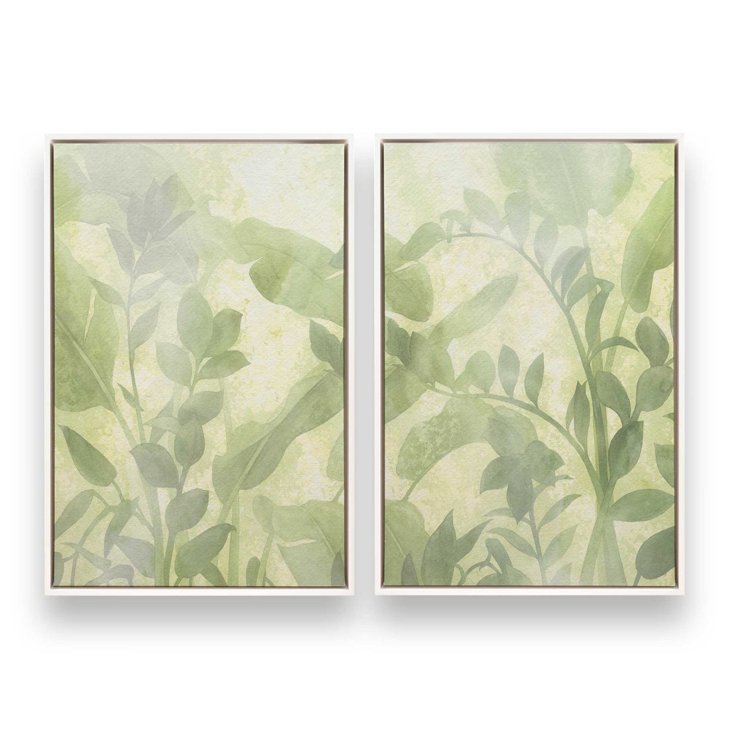 [Color:Opaque White], Picture of art in a White frame