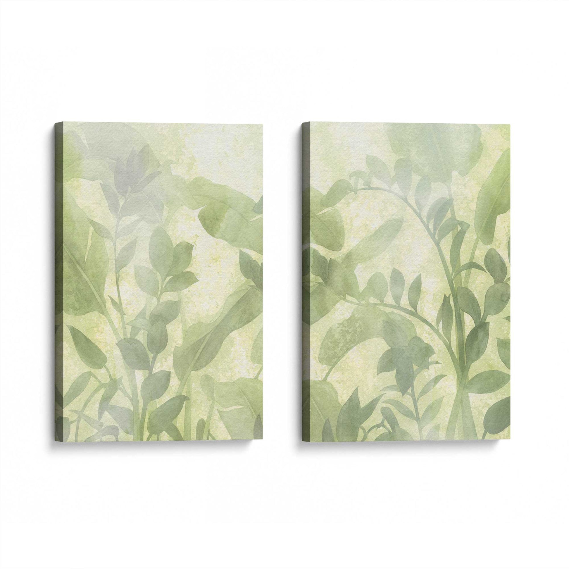 [Color:Stretched Canvas], Picture of art at an angle