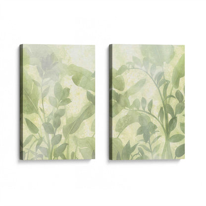 [Color:Stretched Canvas], Picture of art at an angle