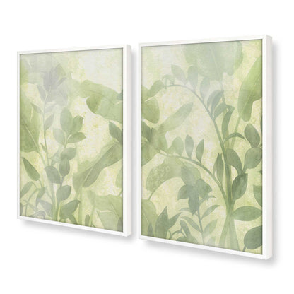 [Color:Opaque White], Picture of art in a Opaque White frame at an angle