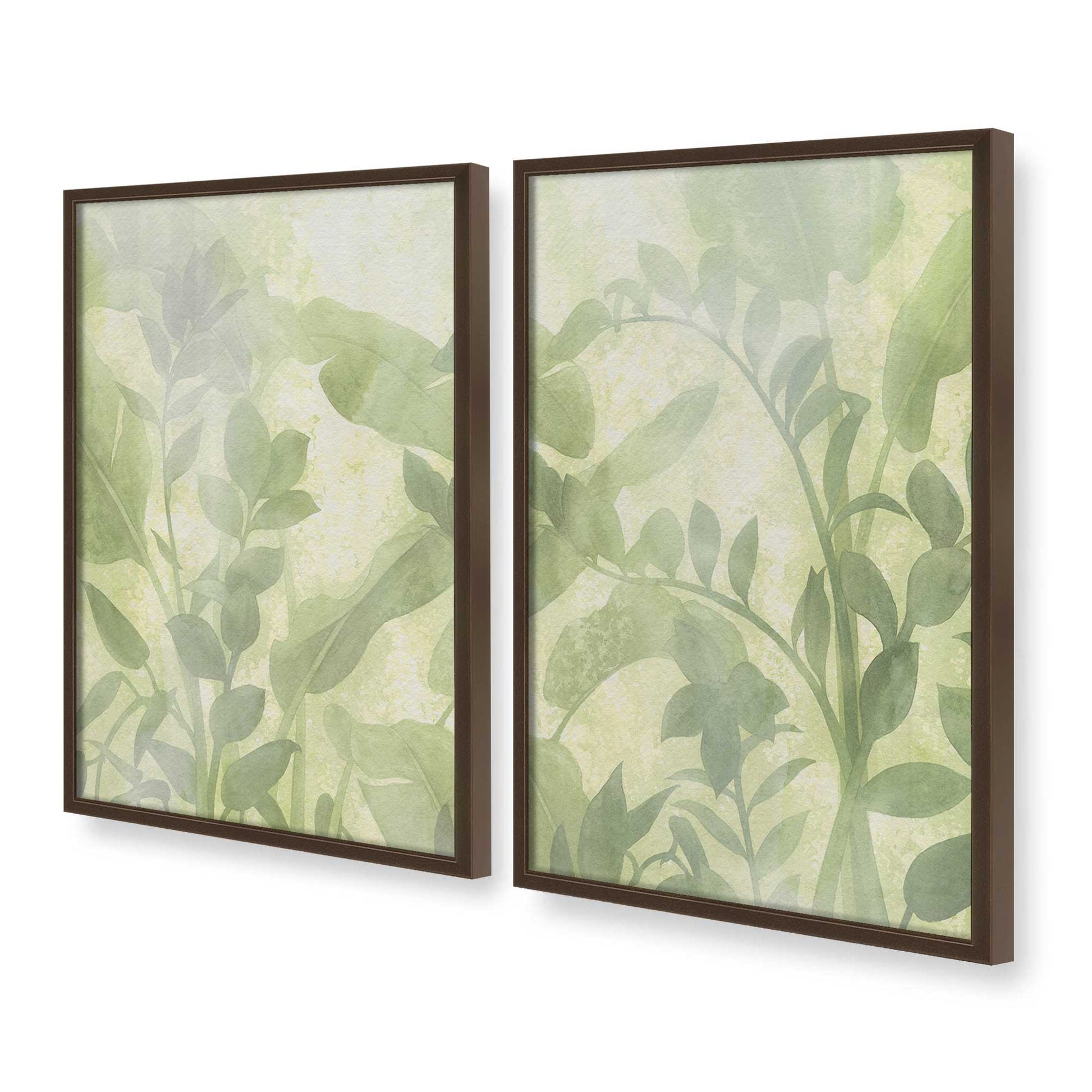 [Color:Belvinder Brown], Picture of art in a Belvinder Brown frame at an angle