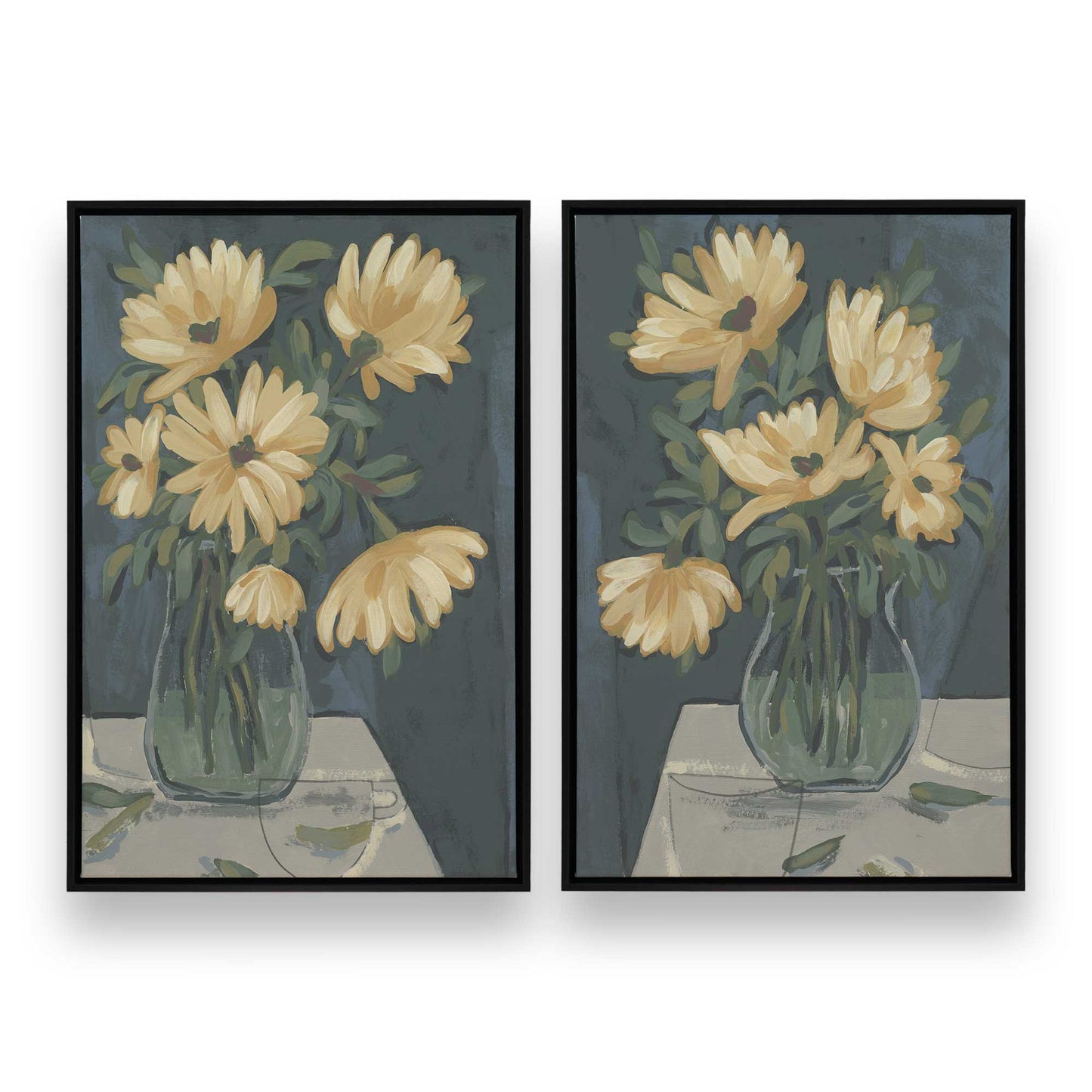 [Color:Satin Black], Picture of art in a Satin Black frame