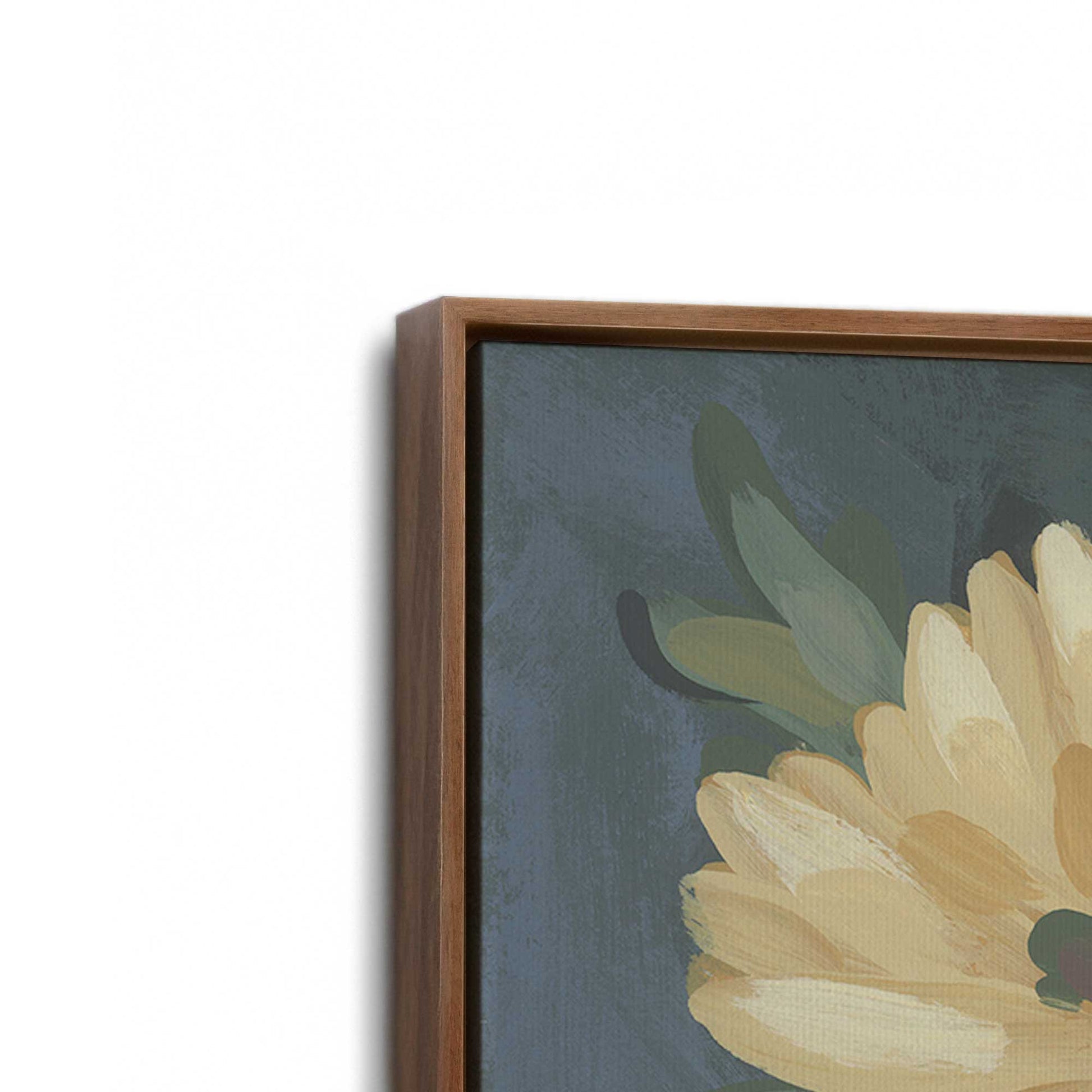 [Color:Walnut], Picture of the corner of the art