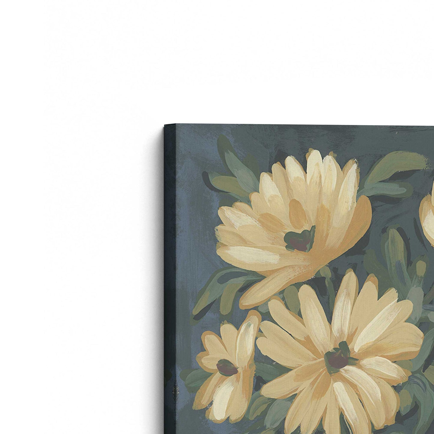[Color:Stretched Canvas], Picture of the corner of the art