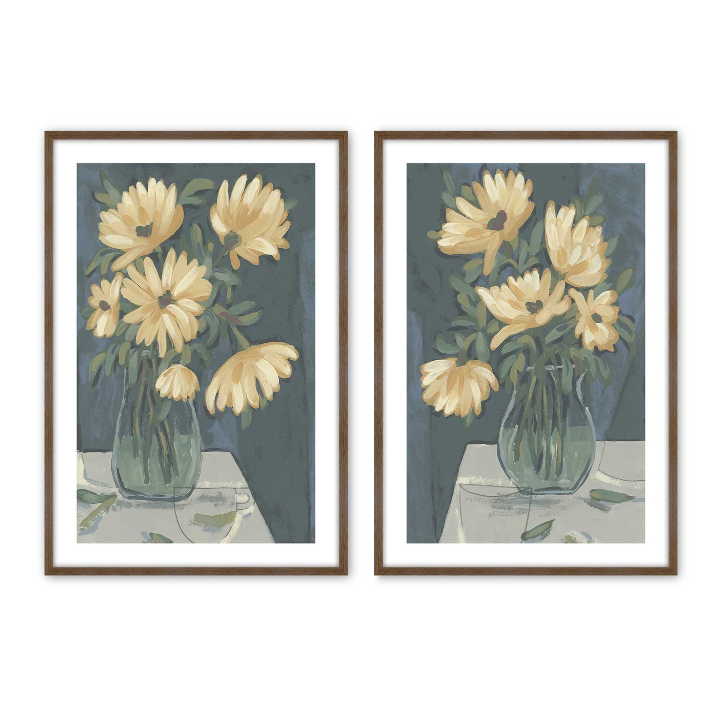 [Color:Walnut], Picture of art in a Walnut frame