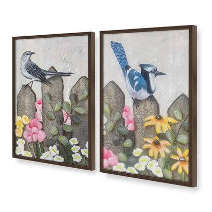[Color:Belvinder Brown], Picture of art in a Belvinder Brown frame at an angle