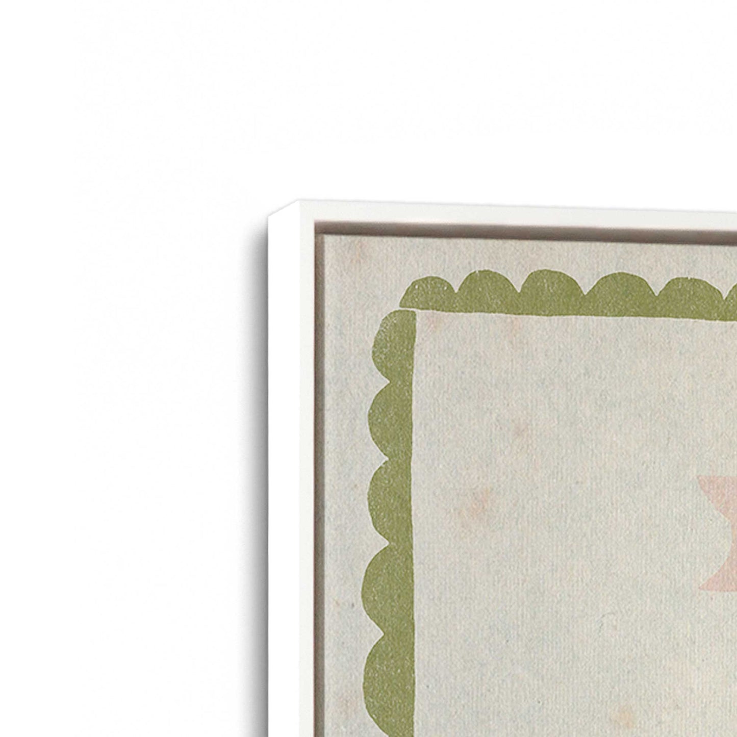 [Color:Opaque White], Picture of the corner of the art