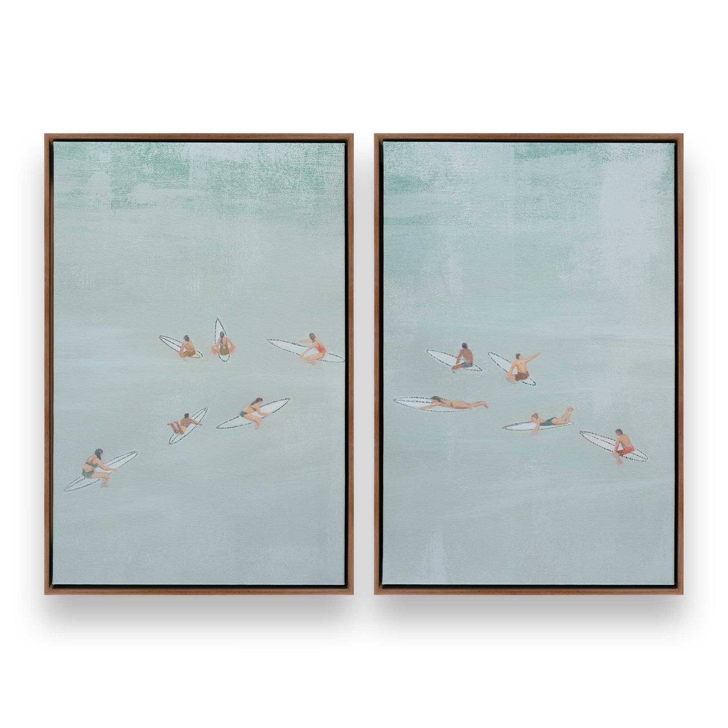 [Color:Walnut], Picture of art in a Walnut frame