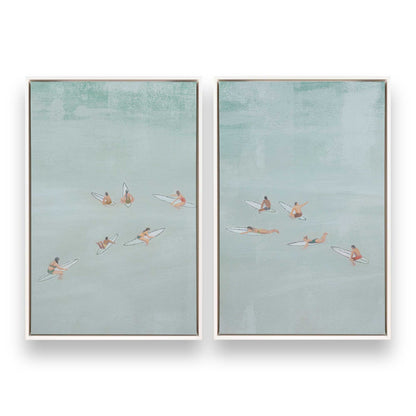 [Color:Opaque White], Picture of art in a White frame