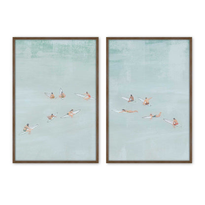 [Color:Walnut], Picture of art in a Walnut frame