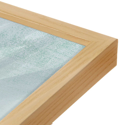 [Color:American Maple], Picture of art in a American Maple frame of the corner