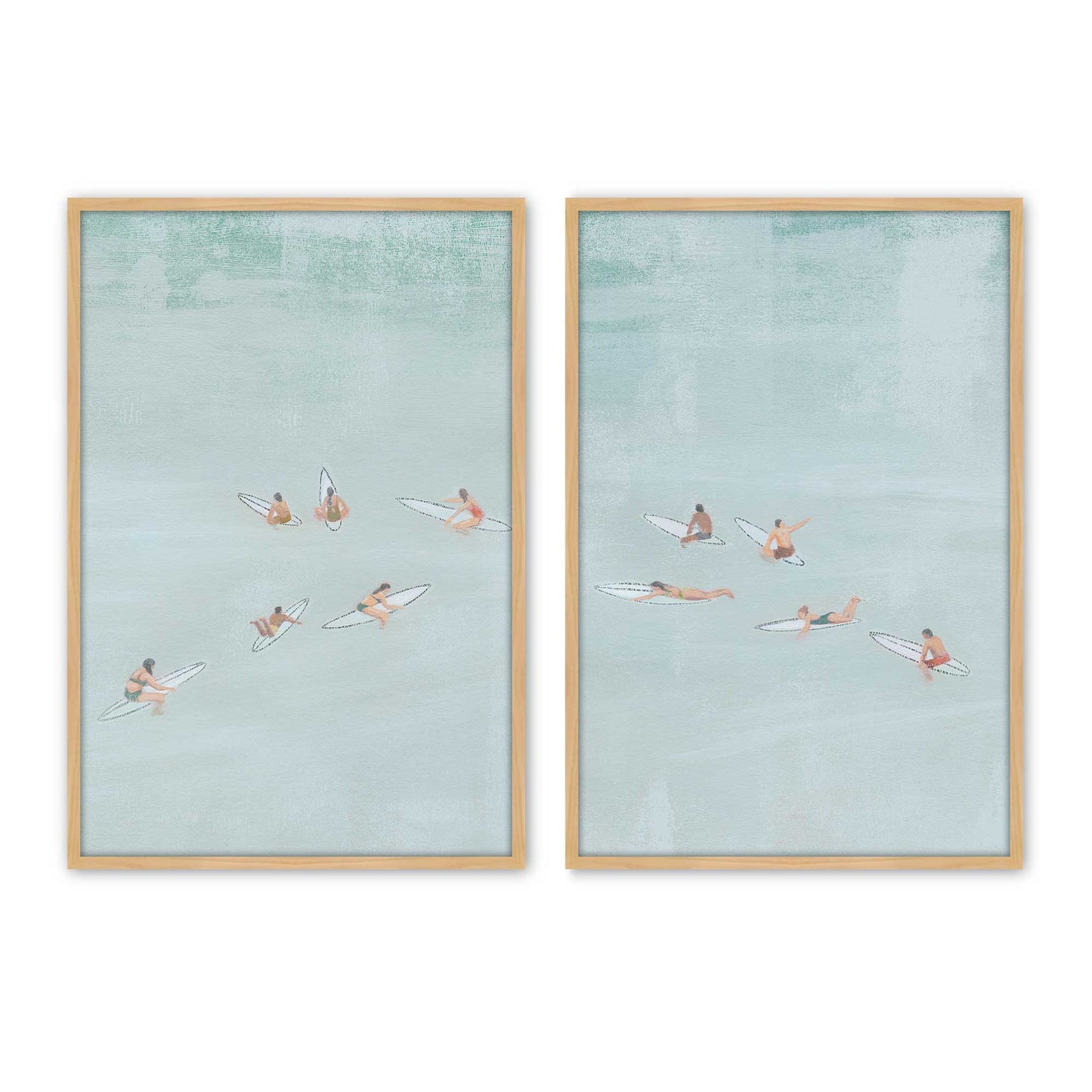 [Color:American Maple], Picture of art in a American Maple frame