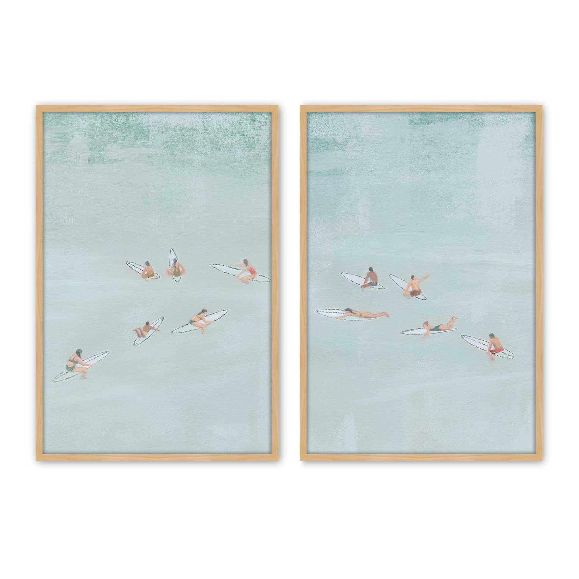 [Color:American Maple], Picture of art in a American Maple frame