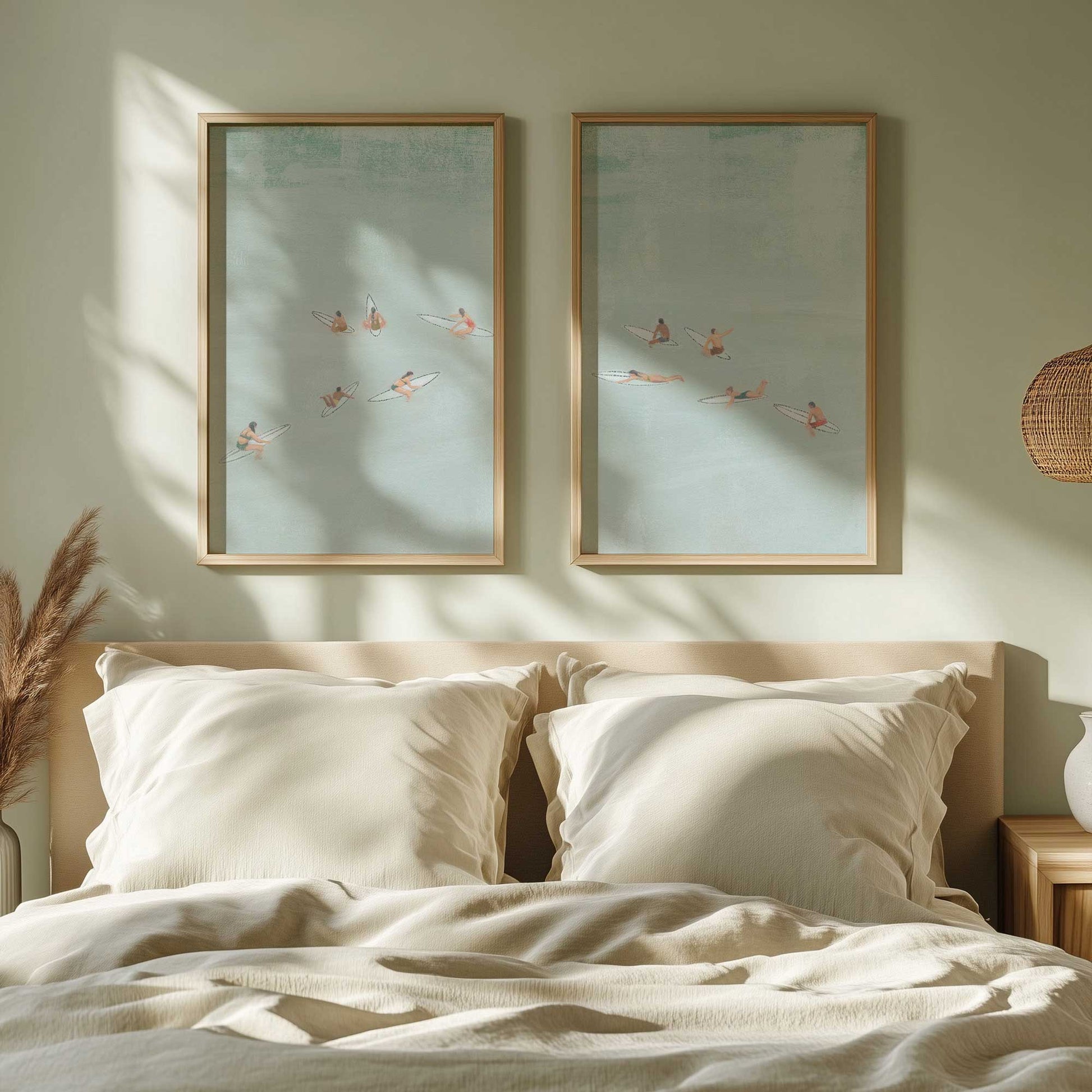 [Color:American Maple], Picture of art in a American Maple frame