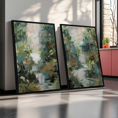 [Color:Walnut], Picture of art in a Walnut frame