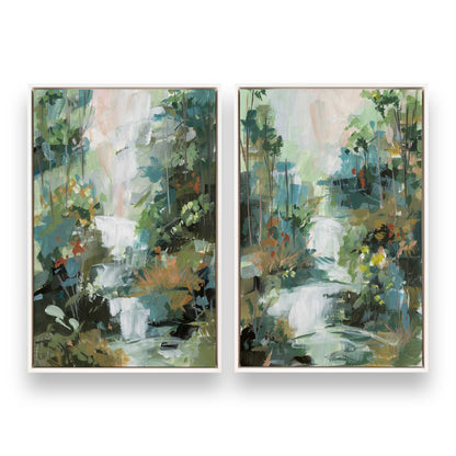 [Color:Opaque White], Picture of art in a White frame