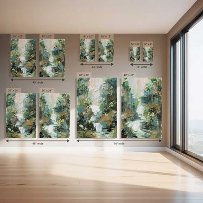 Serene Waves, Set of 2 Canvas Prints