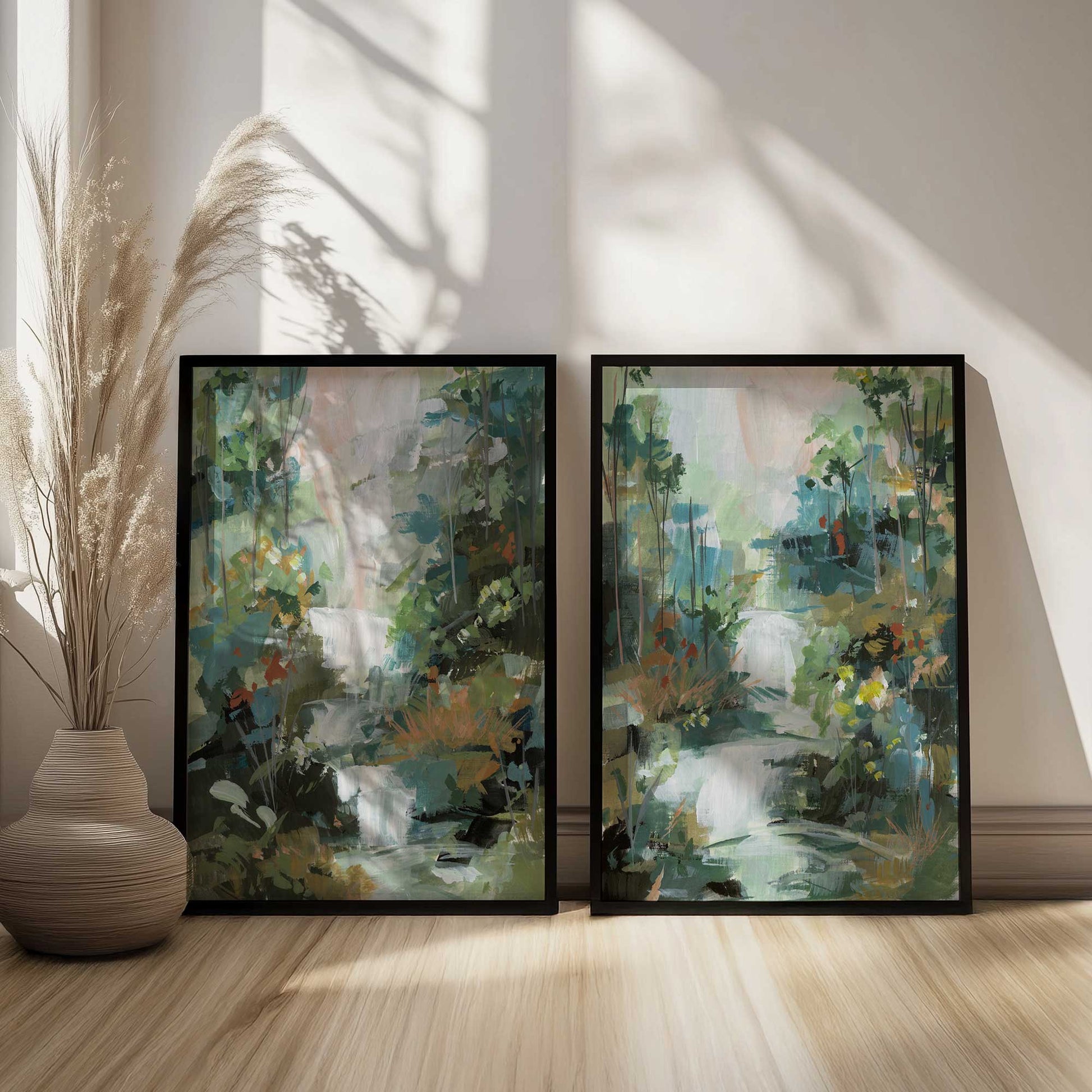 [Color:American Maple], Picture of art in a American Maple frame