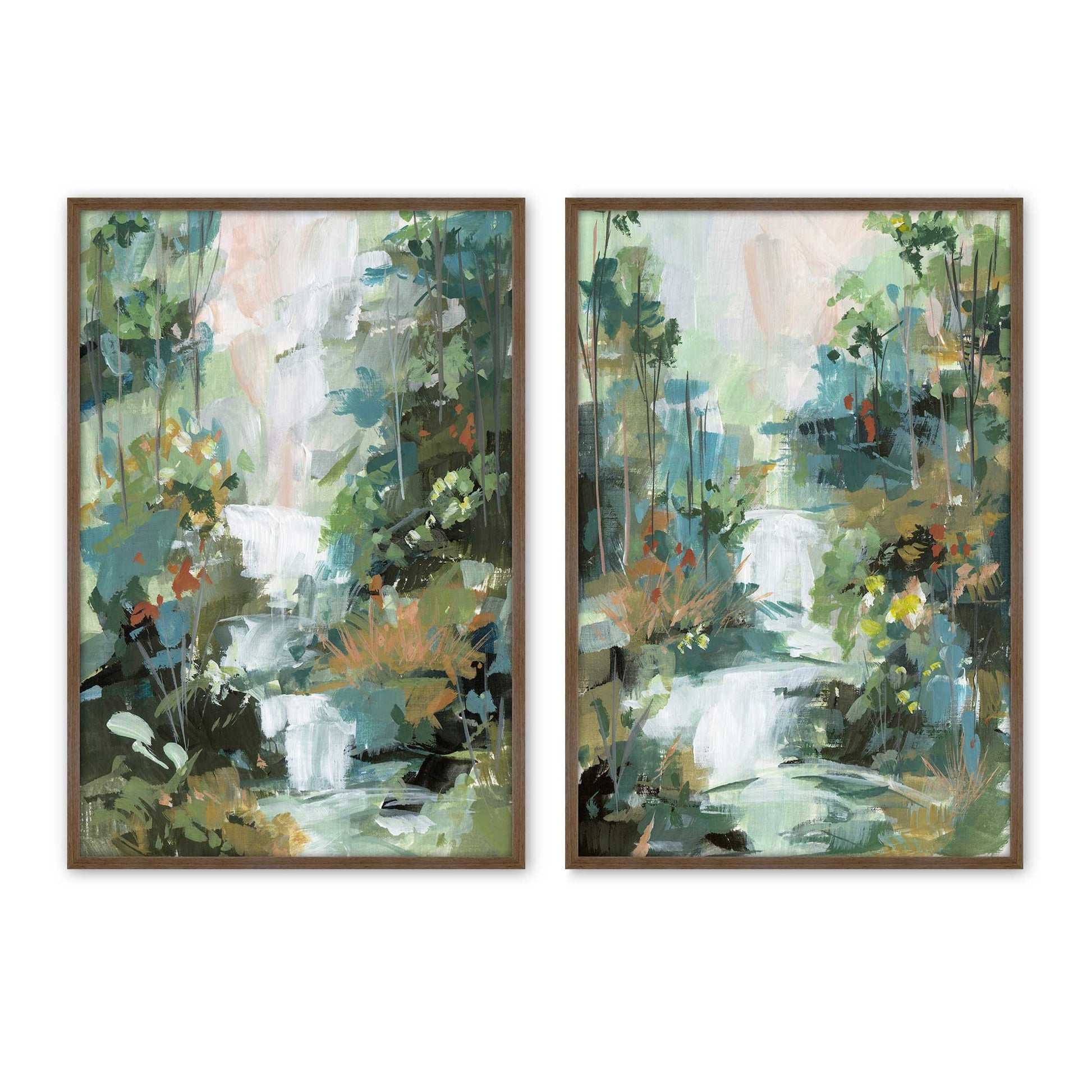 [Color:Walnut], Picture of art in a Walnut frame