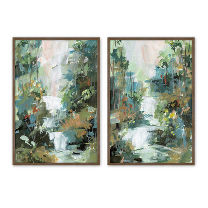 [Color:Walnut], Picture of art in a Walnut frame