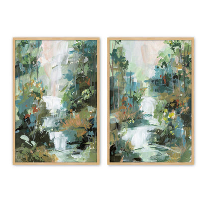 [Color:American Maple], Picture of art in a American Maple frame
