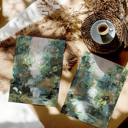 [color:Rolled Print], Picture in a room