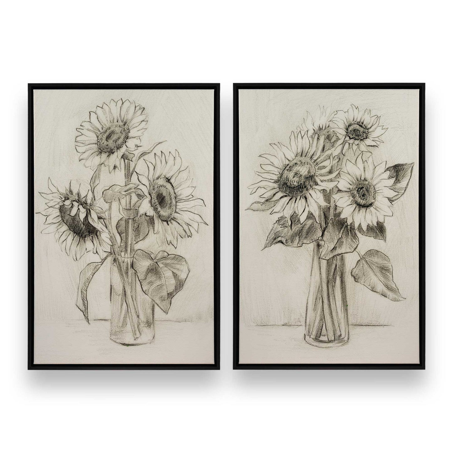 [Color:Satin Black], Picture of art in a Satin Black frame