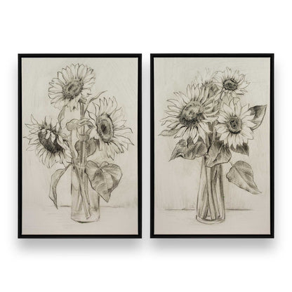 [Color:Satin Black], Picture of art in a Satin Black frame