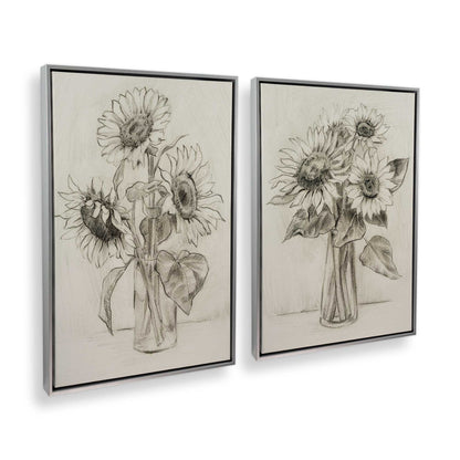 [Color:Polished Chrome], Picture of art in a Polished Chrome frame at an angle