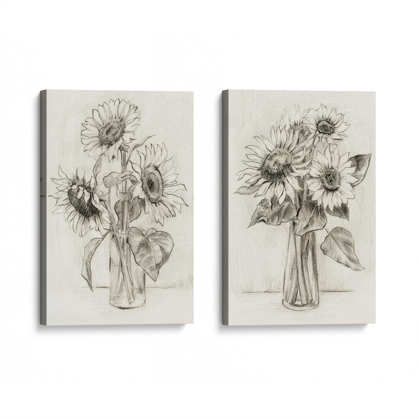 [Color:Stretched Canvas], Picture of art at an angle