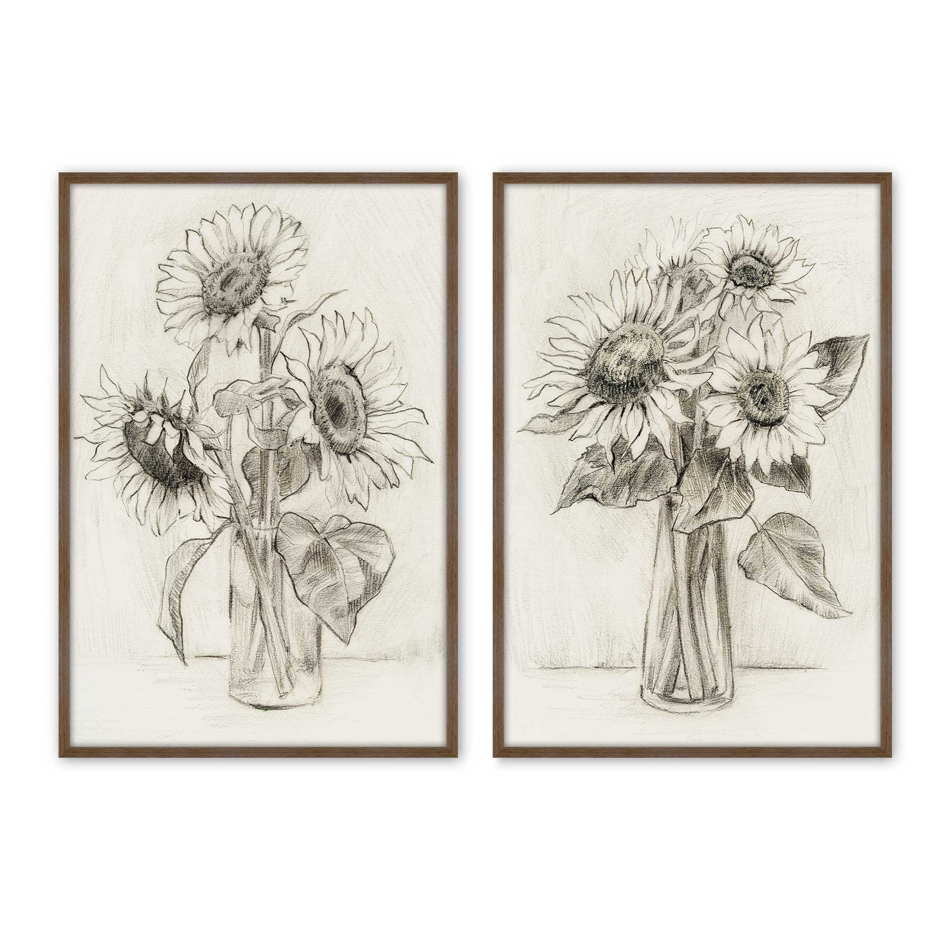 [Color:Walnut], Picture of art in a Walnut frame