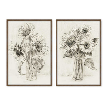 [Color:Walnut], Picture of art in a Walnut frame