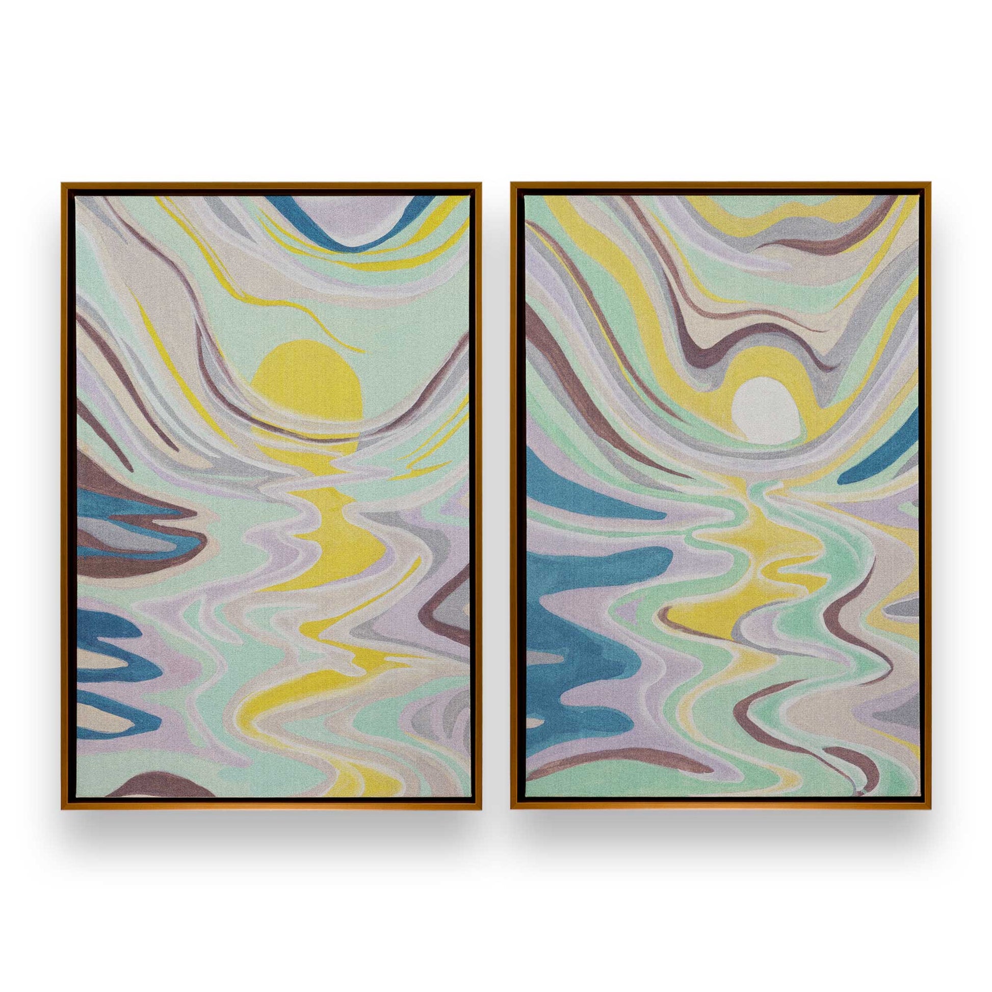 [Color:Polished Gold], Picture of art in a Polished Gold frame