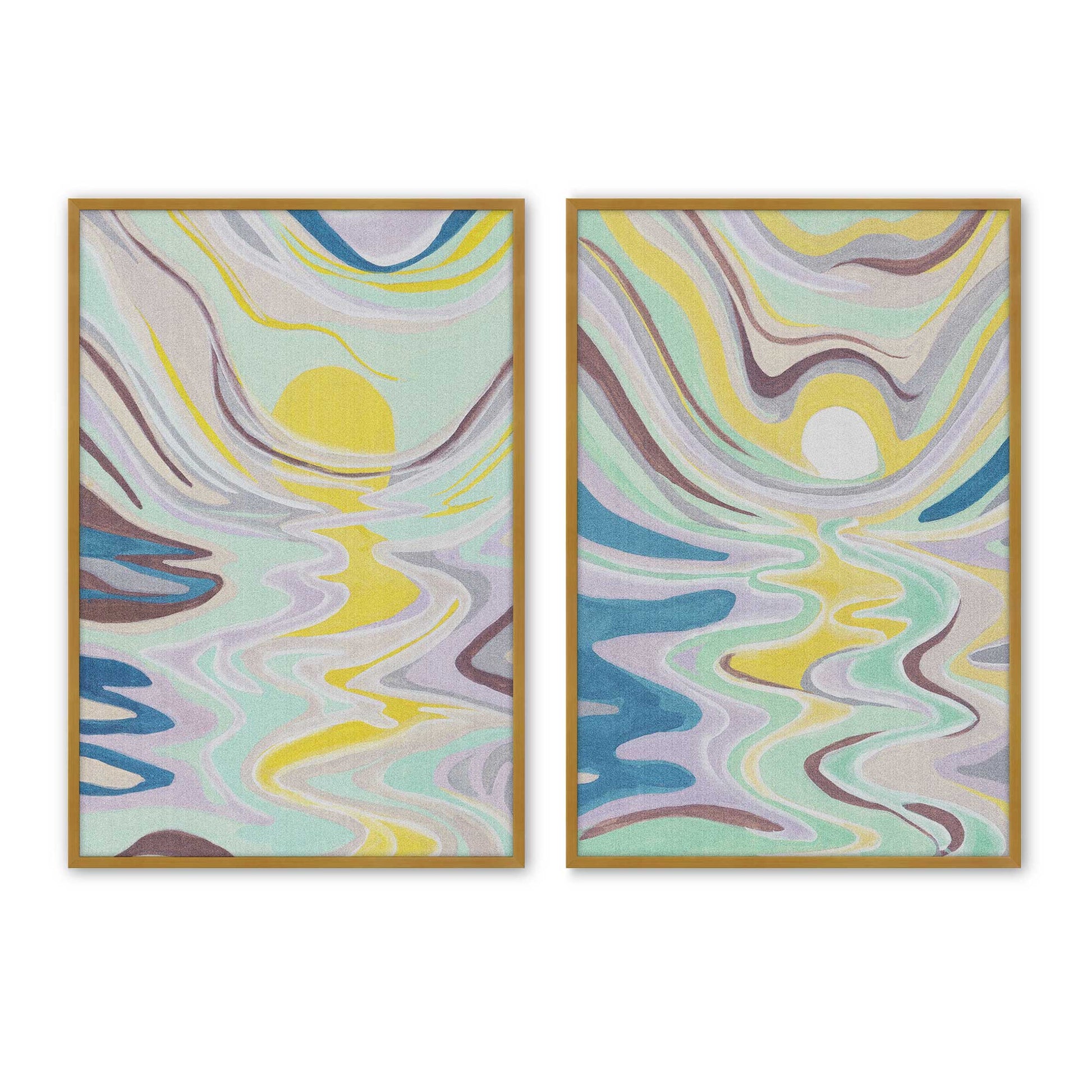 [Color:Polished Gold], Picture of art in a Polished Gold frame