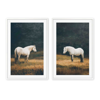 [Color:Opaque White], Picture of art in a Opaque White frame