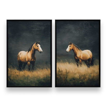 [Color:Satin Black], Picture of art in a Satin Black frame