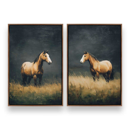 [Color:Walnut], Picture of art in a Walnut frame