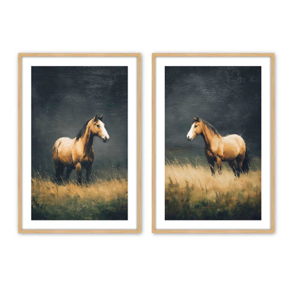 [Color:American Maple], Picture of art in a American Maple frame